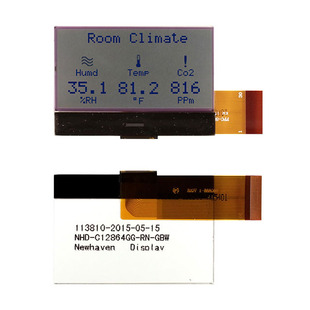 NHD-C12864GG-RN-GBW Image